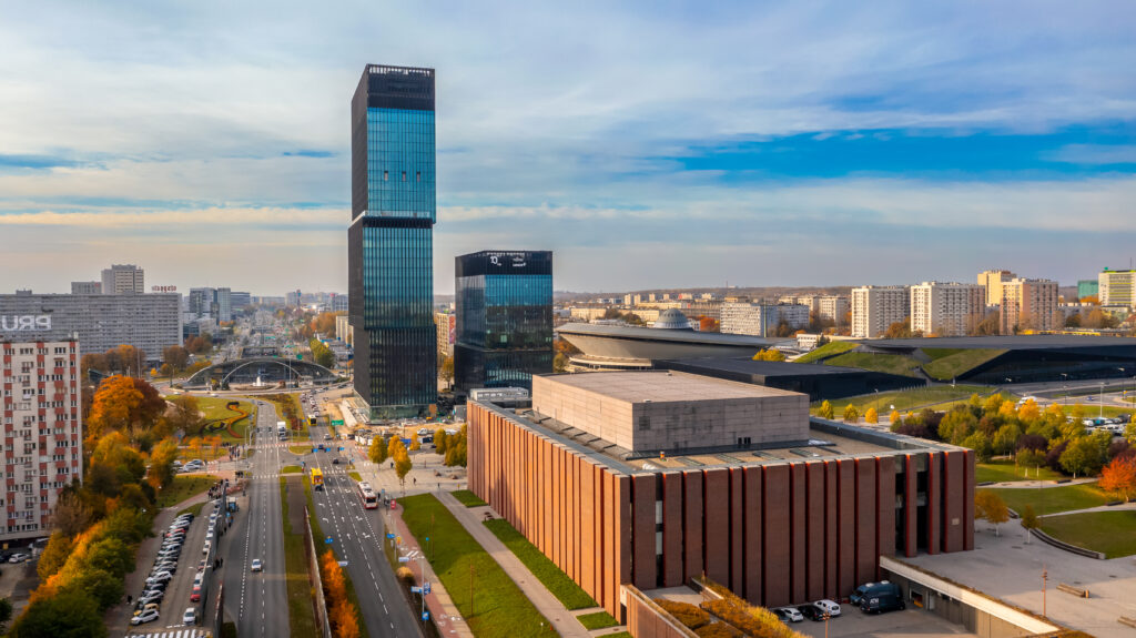 Budynek NOSPR w Katowicach – miejsce tegorocznej konferencji ABSL Summit 2022 